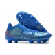 Puma Future Z 1.1 FG Low White Blue Pink Men Football Boots