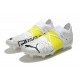 Puma Future Z 1.1 FG Low White Yellow Black Men Football Boots