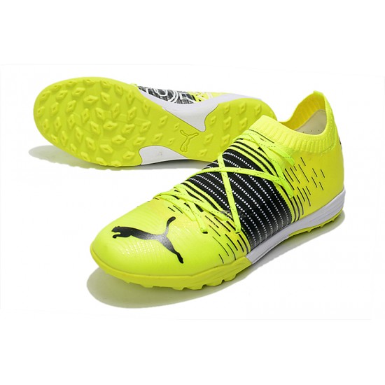 Puma Future Z 1.1 TF Low Yellow Black Men Football Boots