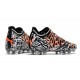 Puma Future Z 1.3 FG Low White Black And Orange Men Football Boots