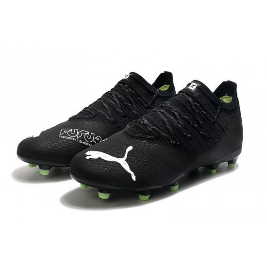 Puma Future Z 1.3 Instinct FG Low Black Green Men Football Boots