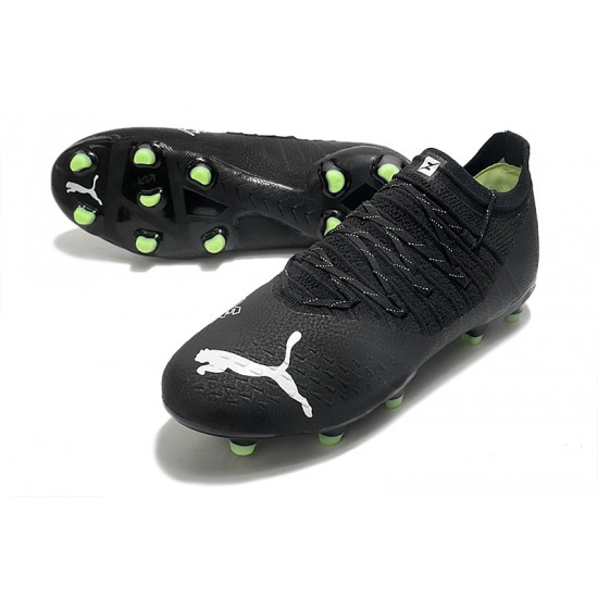 Puma Future Z 1.3 Instinct FG Low Black Green Men Football Boots