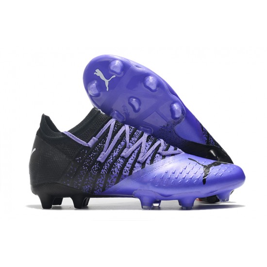Puma Future Z 1.3 Instinct FG Low Black Purple For Women/Men Football Boots