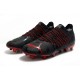 Puma Future Z 1.3 Instinct FG Low Black Red Men Football Boots