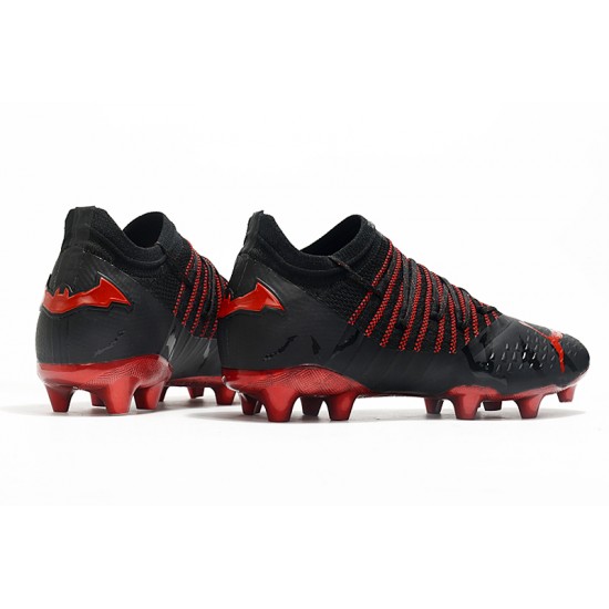 Puma Future Z 1.3 Instinct FG Low Black Red Men Football Boots