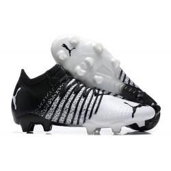 Puma Future Z 1.3 Instinct FG Low Black White Men Football Boots