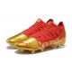 Puma Future Z 1.3 Instinct FG Low Red Gold Men Football Boots