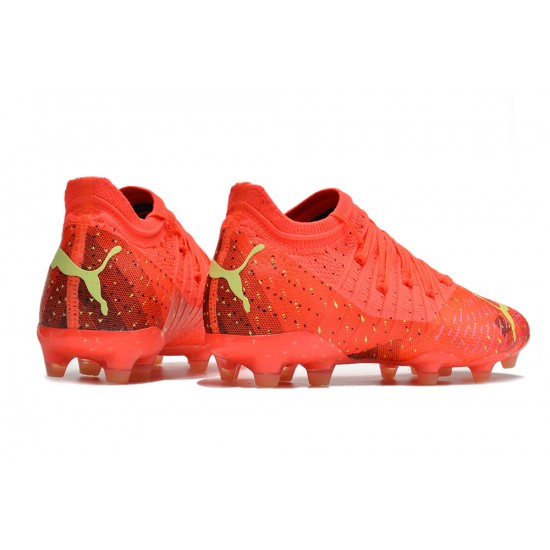 Puma Future Z 1.3 Instinct FG Low Red Yellow For Women/Men Football Boots