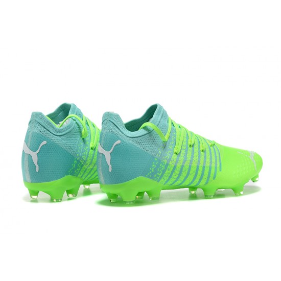 Puma Future Z 1.3 Instinct FG Low Turqoise Green Men Football Boots