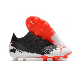 Puma Future Z 1.3 Instinct FG Low White Black Red For Women/Men Football Boots