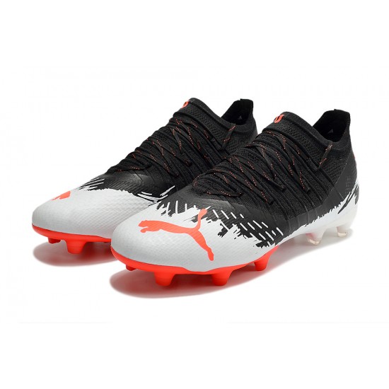 Puma Future Z 1.3 Instinct FG Low White Black Red For Women/Men Football Boots