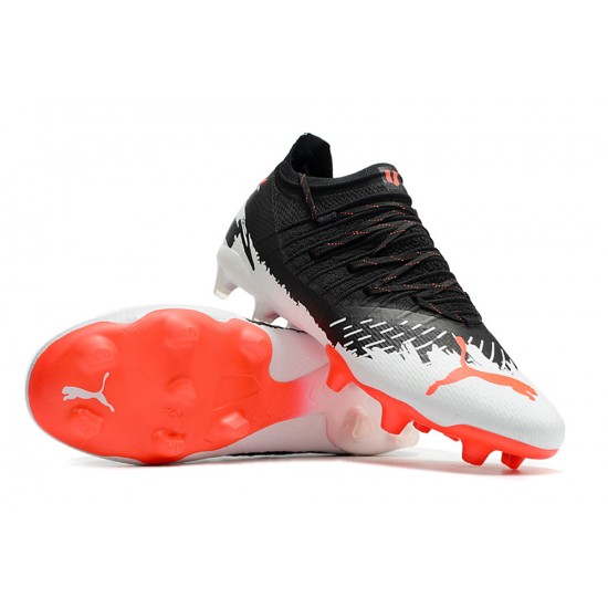 Puma Future Z 1.3 Instinct FG Low White Black Red For Women/Men Football Boots
