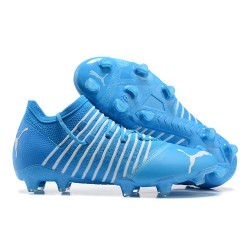 Puma Future Z 1.3 Instinct FG Low White Blue Men Football Boots