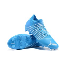 Puma Future Z 1.3 Instinct FG Low White Blue Men Football Boots