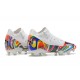 Puma Future Z 1.3 Instinct FG Low White Multi Men Football Boots