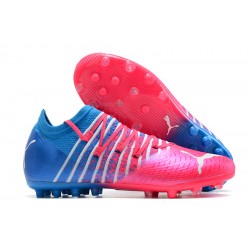 Puma Future Z 1.3 Instinct MG Low Pink Blue For Women/Men Football Boots