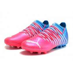 Puma Future Z 1.3 Instinct MG Low Pink Blue For Women/Men Football Boots