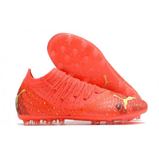 Puma Future Z 1.3 Instinct MG Low Red Gold For Women/Men Football Boots