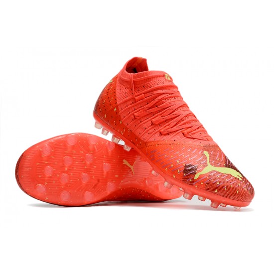 Puma Future Z 1.3 Instinct MG Low Red Gold For Women/Men Football Boots