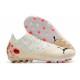 Puma Future Z 1.3 Instinct MG Low White Beige Red Men Football Boots