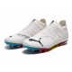 Puma Future Z 1.3 Instinct MG Low White Red Yellow Men Football Boots