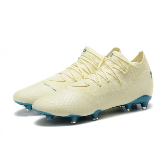 Puma Future Z 1.3 Instinct TF Low Beige Turqoise Men Football Boots