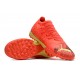 Puma Future Z 1.3 Instinct TF Low Red Gold Men Football Boots