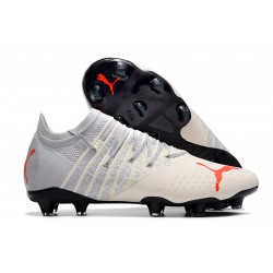 Puma Future Z 1.3 Instinct tf Low Grey Black White Men Football Boots