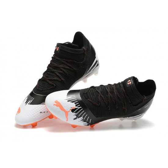 Puma Future Z 1.3 Teazer FG Orange Black White Low Men Football Boots