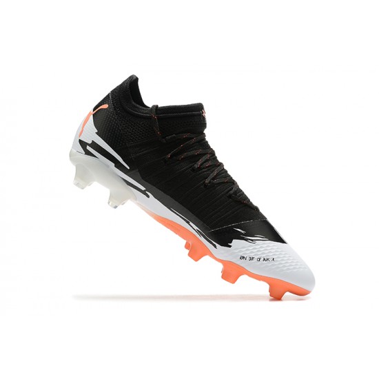 Puma Future Z 1.3 Teazer FG Orange Black White Low Men Football Boots