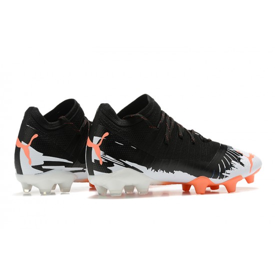 Puma Future Z 1.3 Teazer FG Orange Black White Low Men Football Boots