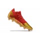 Puma Future Z 1.3 Teazer FG Red Gold Low Men Football Boots