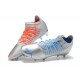 Puma Future Z 1.3 Teazer FG Silver Orange Blue Low Men Football Boots