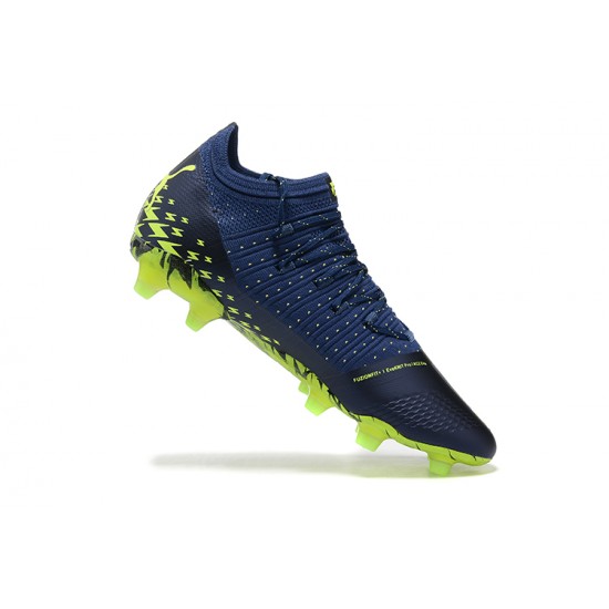 Puma Future Z 13 FG Instinct Blue Green Low Men Football Boots