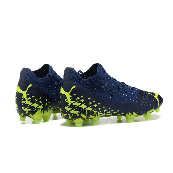 Puma Future Z 13 FG Instinct Blue Green Low Men Football Boots