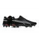 Puma King Ultimate Icon MG Black Orange White Low Men Football Boots