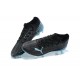 Puma Ultra 1.2 FG Black Blue White Low Men Football Boots