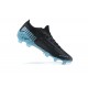 Puma Ultra 1.2 FG Black Blue White Low Men Football Boots