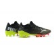 Puma Ultra 1.2 FG Black Yellow White Orange Low Men Football Boots