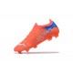 Puma Ultra 1.2 FG Orange Blue Gray Low Men Football Boots