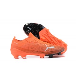 Puma Ultra 1.2 FG Orange Light/Orange White Low Men Football Boots