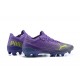 Puma Ultra 1.2 FG Purple LightPueple Yellow White Low Men Football Boots