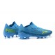 Puma Ultra 1.2 FG Yellow Blue Light/Blue Low Men Football Boots