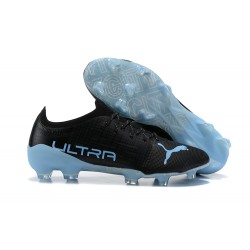 Puma Ultra 1 3 FG AGG Sunblaze Bluemazing Light/Blue Black Low Men Football Boots