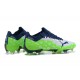 Puma Ultra 1 3 FG AGG Sunblaze Bluemazing White Green BLue Low Men Football Boots