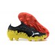 Puma Ultra 1 3 FG AGG Sunblaze Bluemazing Yellow Red White Black Low Men Football Boots