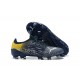 Puma Ultra 1 3 FG Black White Yellow Low Men Football Boots