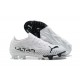 Puma Ultra 1 3 FG White Black Low Men Football Boots