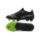 Puma Ultra 1 4 Instinct FG Black Green Low Men Football Boots