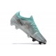 Puma Ultra 1 4 Instinct FG Silver Blue Low Men Football Boots